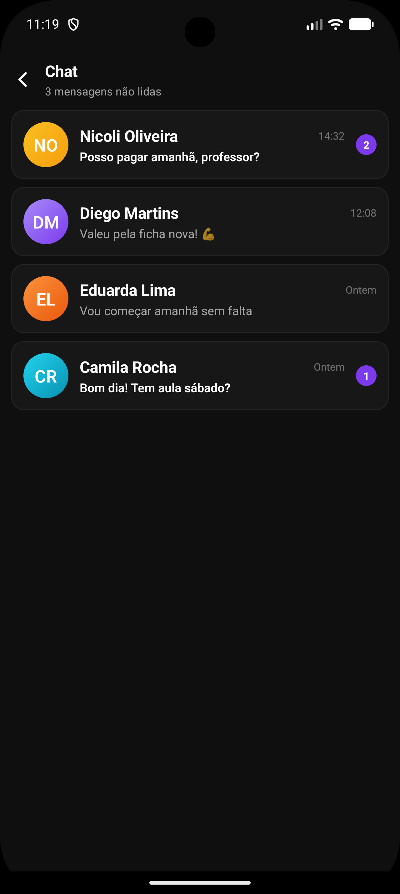 Chat interno